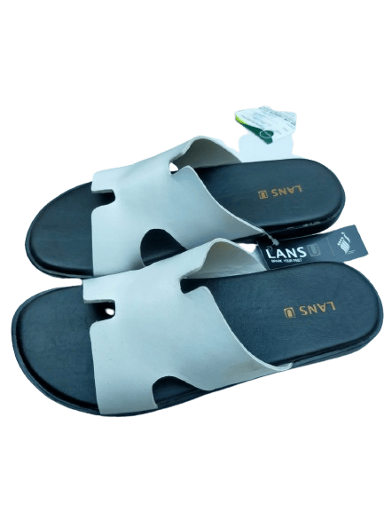 Lansu Men Sandals A1042 WHITE