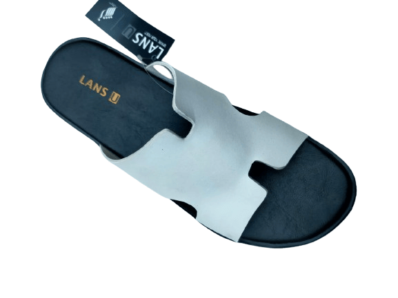 Lansu Men Sandals A1042 WHITE