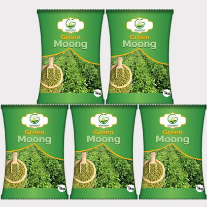 Green Moong Beans (5 kg)