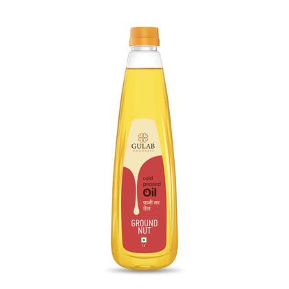 Gulab Cold Pressed Groundnut Oil - 1 Litre