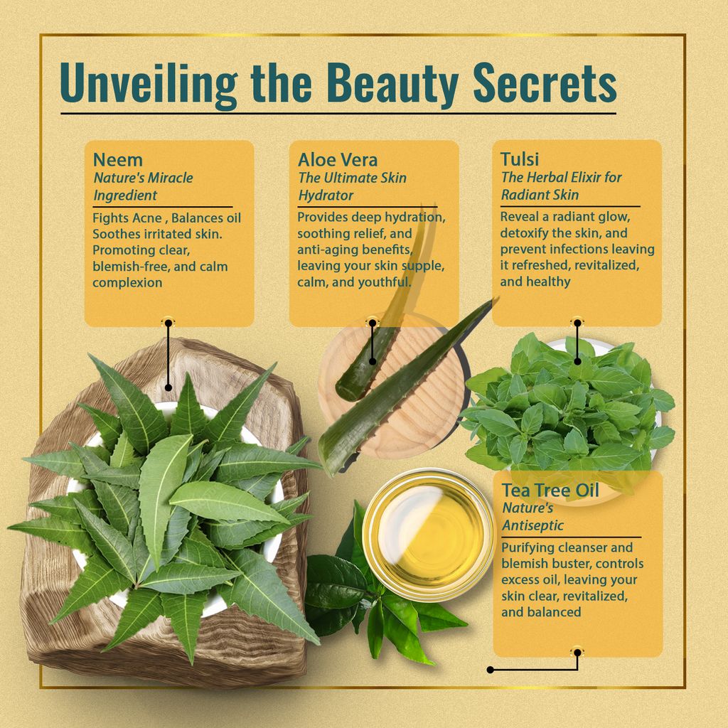 Ayuranic Acne Control Ayurvedic Face Wash for Acne & Pimples Skin | Enriched With Neem, Tulsi, Tea Tree Oil, and Aloe Vera | Approved by Ministry of Ayush | (11 Natural Herbs, 100ml)