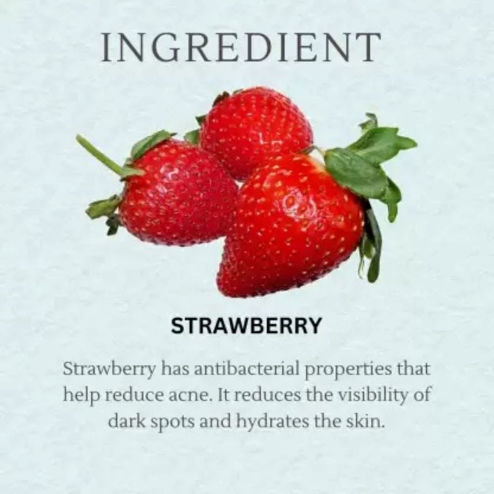 SHIWALYA Natural Strawberry Soap || Handmade Bathing Soap || Herbal Soft & Radiant Skin || Suitable for All Skin Types (Pack of 6)