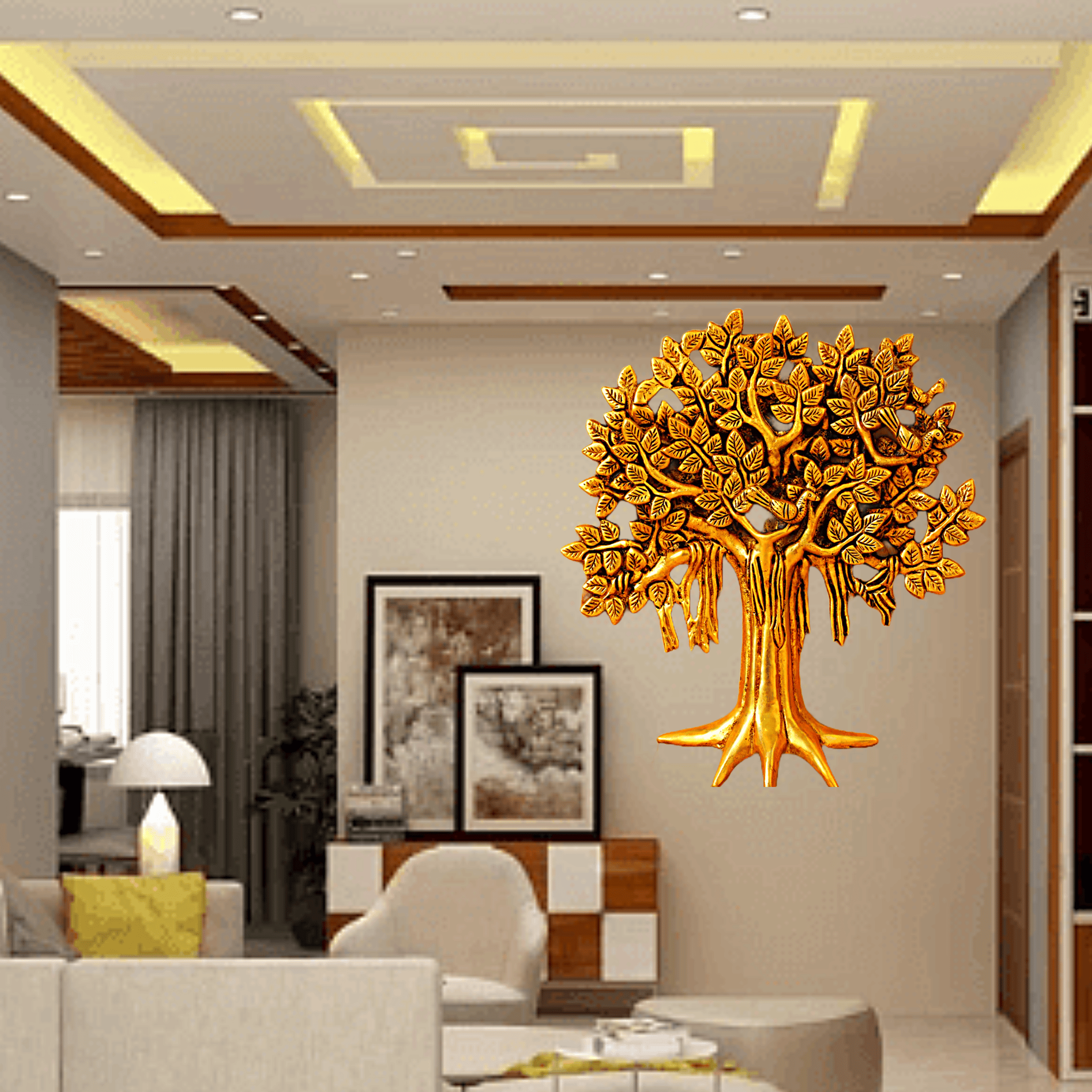 ARI Wall Sculptures, Metal Wall Art Decor Wall Sculpture Living Room Sofa Background Wall Decoration Bedroom Metal Wall Decoration Wall Hanging,Decor "Size:48X19 Inches".