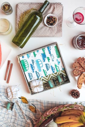 Blue Car - Wellness Hamper