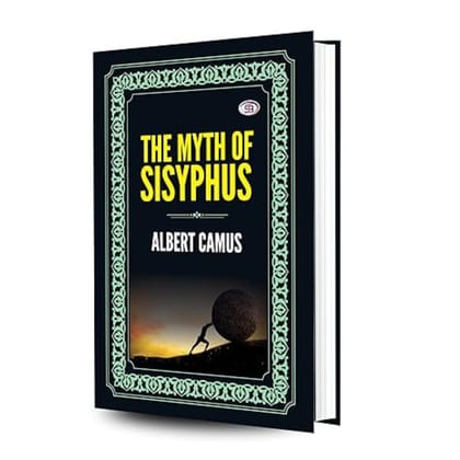 The Myth of Sisyphus" by Albert Camus - Hardcover Library Edition