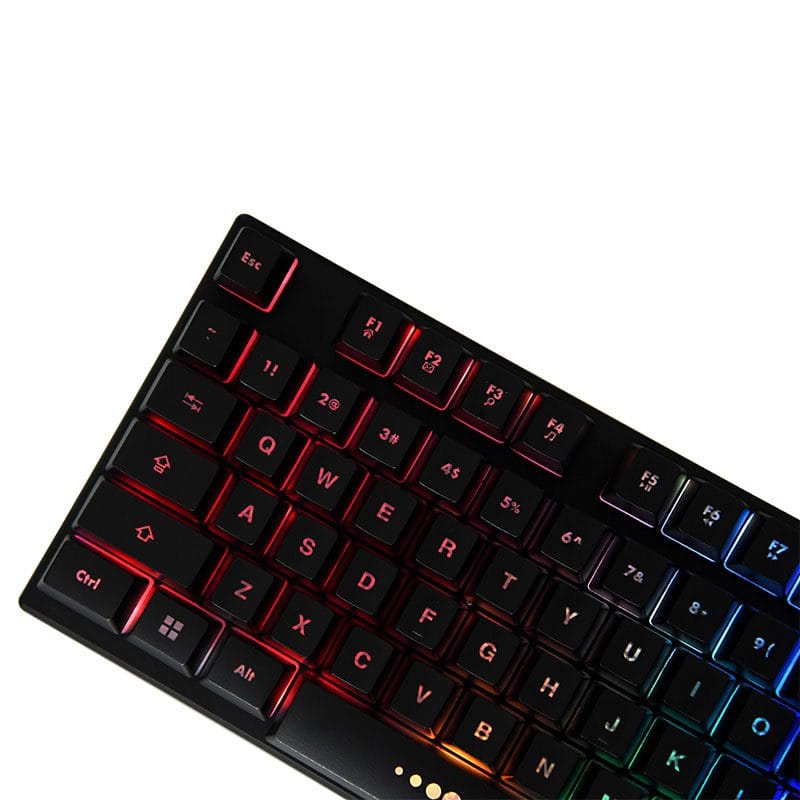 Punta Rainbow RGB Gaming Keyboard | Spill-Resistant, Laser-Carved Keys(1yr Brand Warranty)
