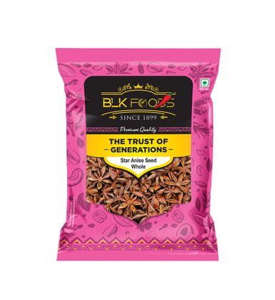BLK Foods Select 100g Star Anise Seed Whole (Badiyan) 100g