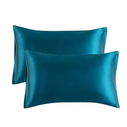 Altcraft Satin Silk Pillow Covers for Hair and Skin Pack of 2| Pillow Cover Satin 400 TC |