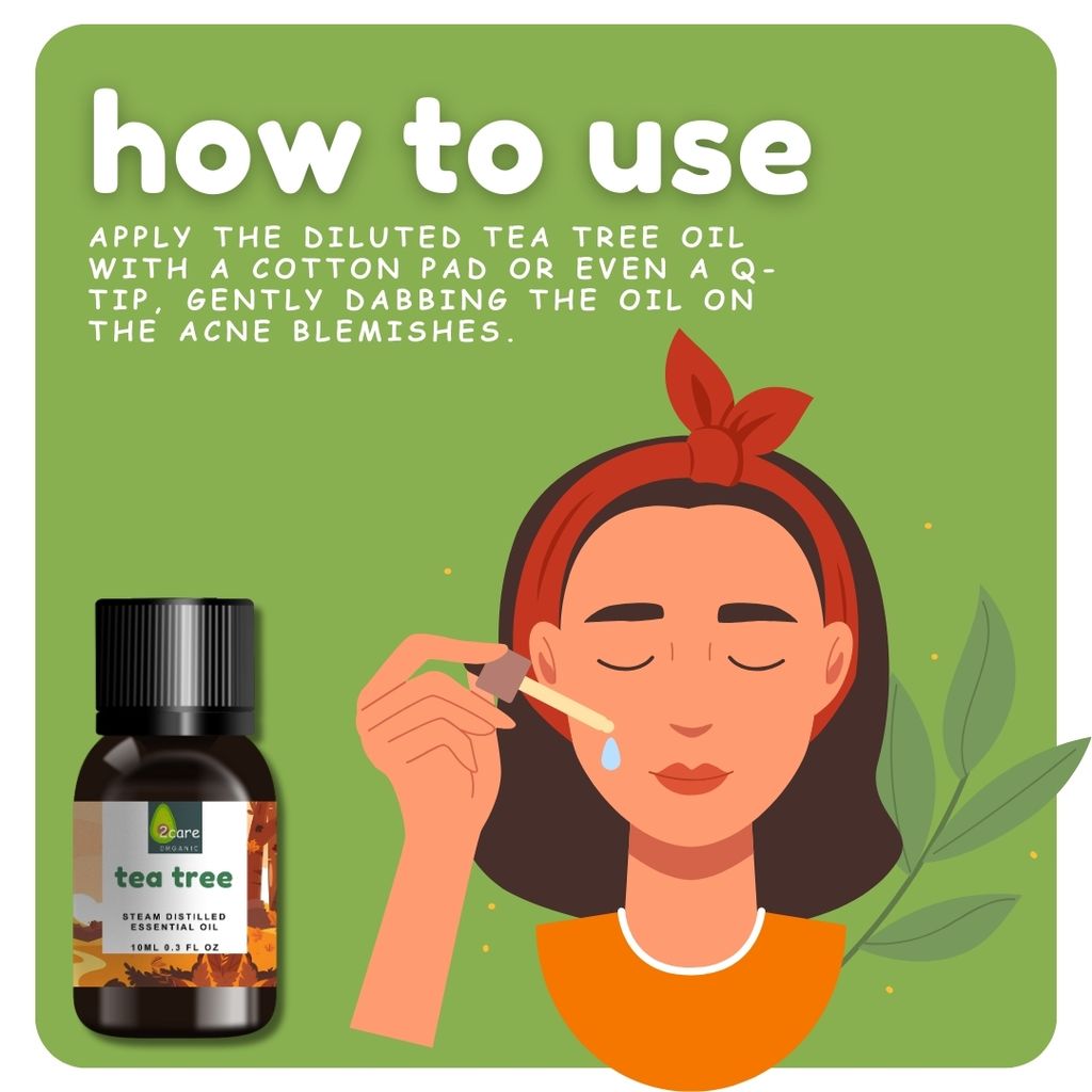 2care tea tree oil & rosemary oil combo (10ml+10ml)