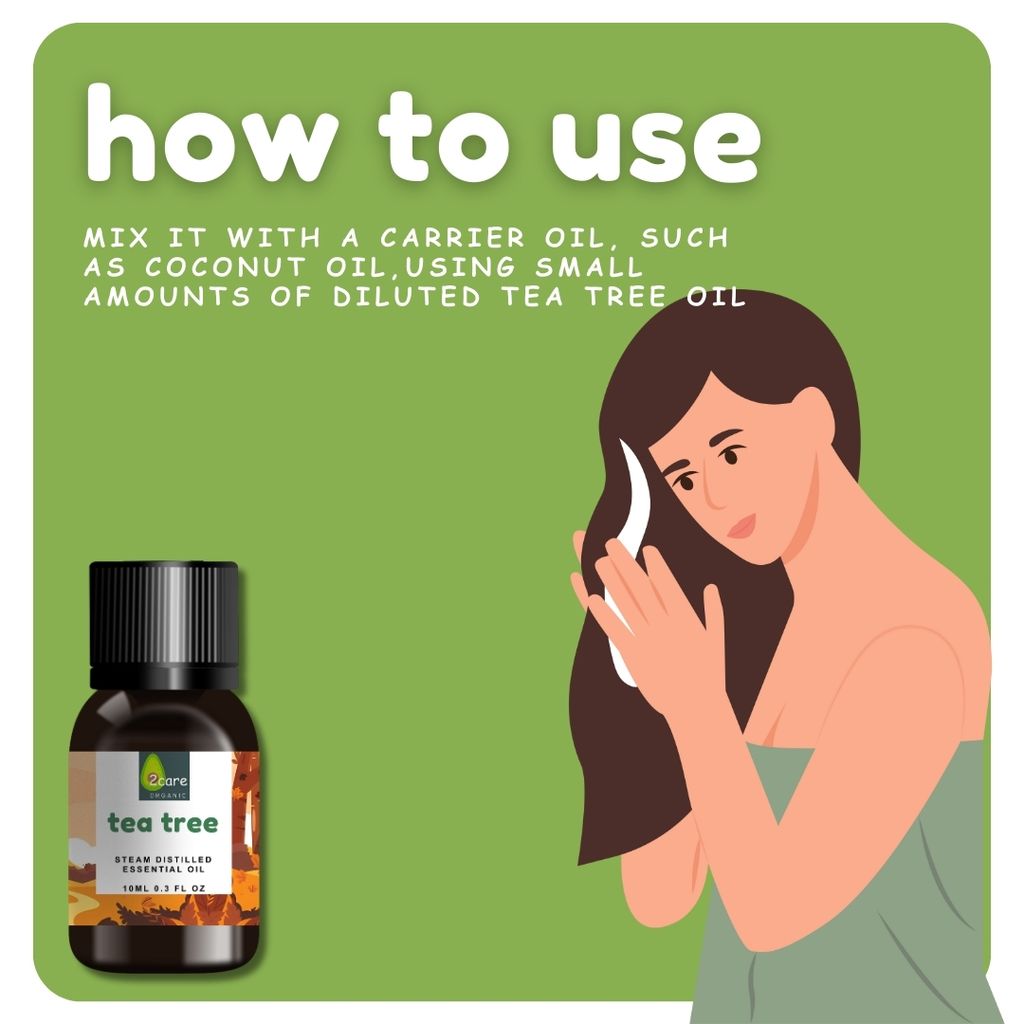 2care tea tree oil & lemongrass oil combo (10ml+10ml)