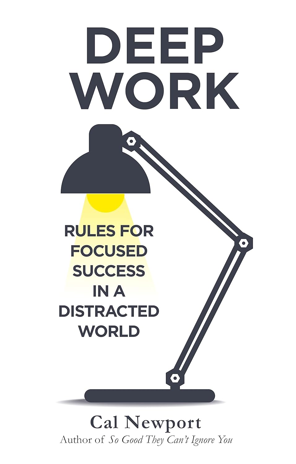 Deep Work: Rules for Focused Success in a Distracted World Paperback by Cal Newport