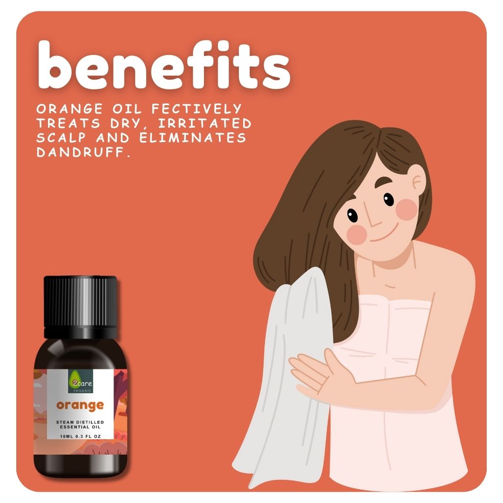 2care orange essential oil combo (10ml+10ml)