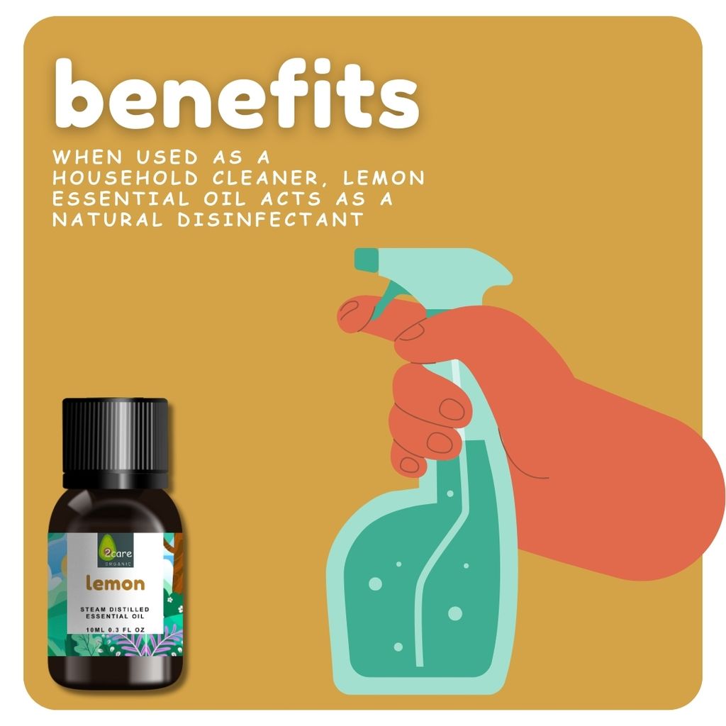 2care lemon essential oil combo (10ml+10ml)