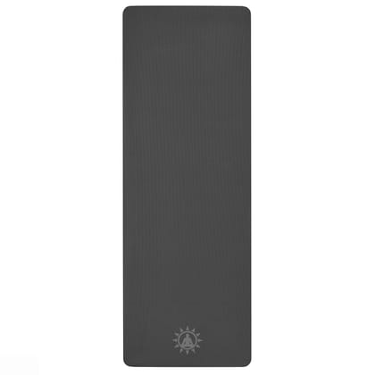 Yogwise Grey 4mm Yoga Mat for Home Workouts and Gym