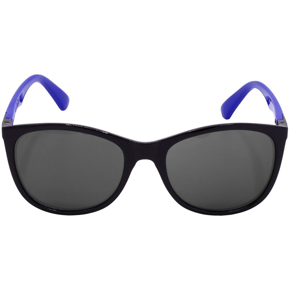 Hrinkar Grey Cat-eye Sunglasses Styles Black, Blue Frame Glasses for Women - HRS-BT-06-BK-BU-BK