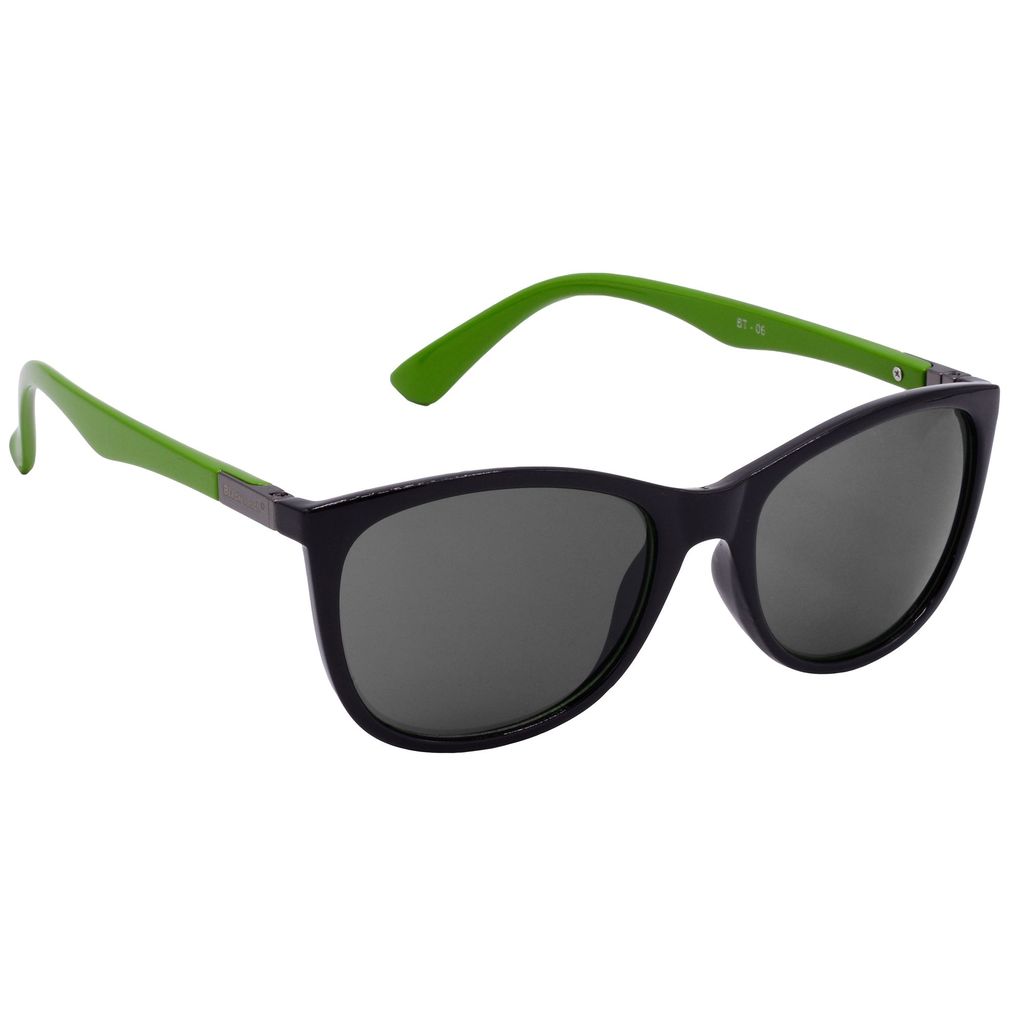 Hrinkar Grey Cat-eye Stylish Goggles Black, Green Frame Sunglasses for Women - HRS-BT-06-BK-GRN-BK - Sunglasses | Buy online on ZillyBuy