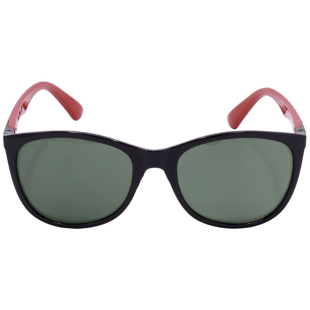 Hrinkar Green Cat-eye Glasses Black, Red Frame Best Goggles for Women - HRS-BT-06-BK-RD-GRN
