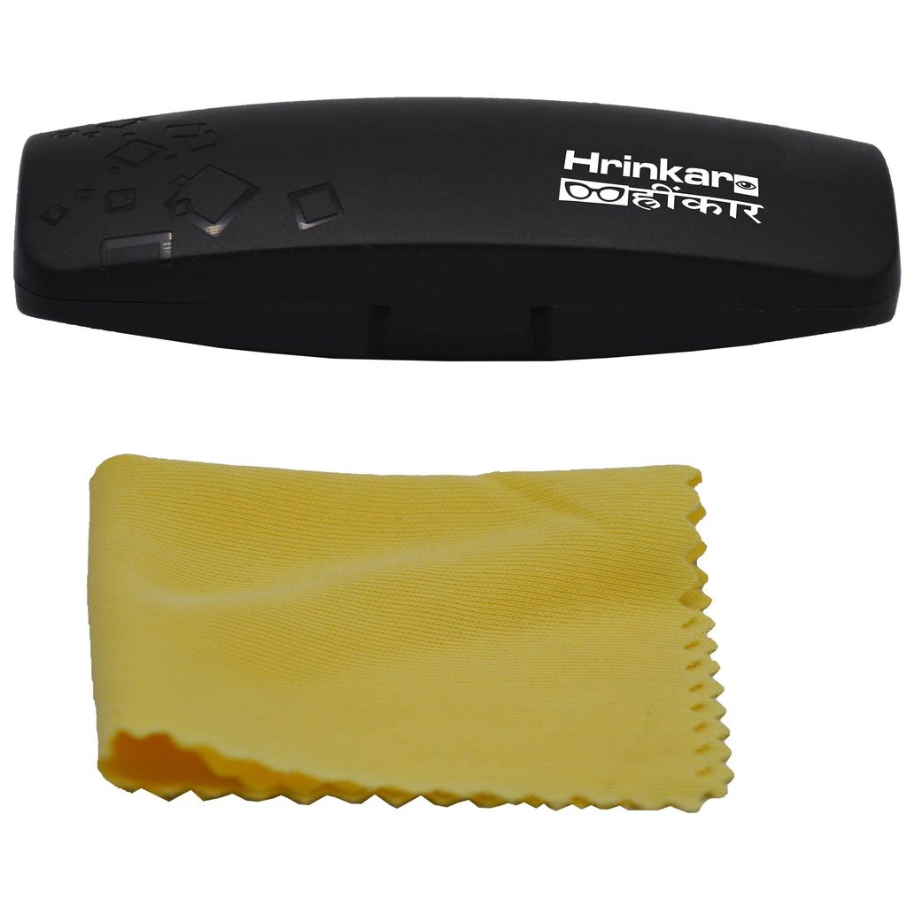 Hrinkar Rectangle Half Rim Portable Reading Glasses For Men And Women (+1.00 To +3.00, Near Vision) - HRD06