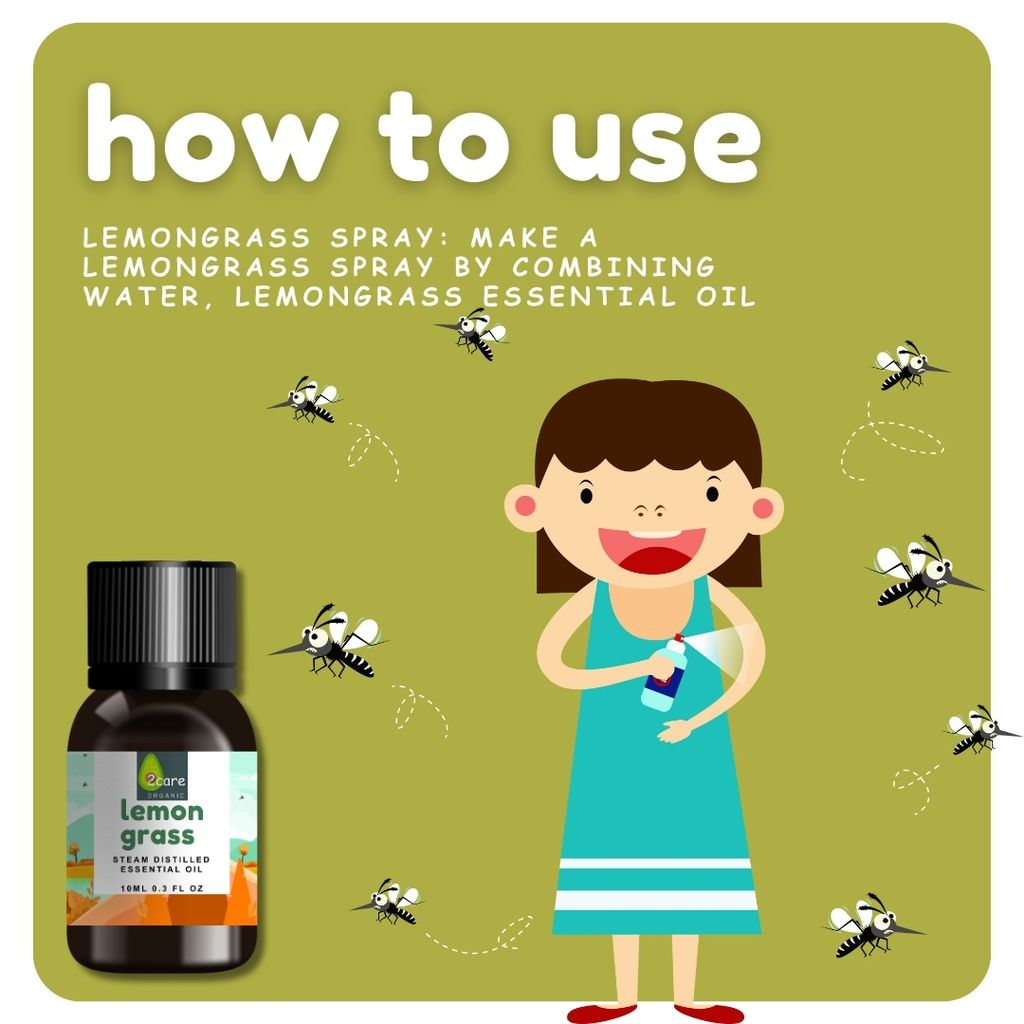 2care lemon grass essential oil combo (10ml+10ml)