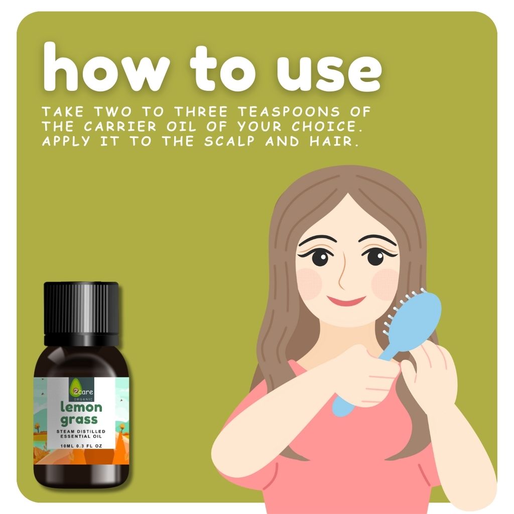 2care lemon grass essential oil combo (10ml+10ml)