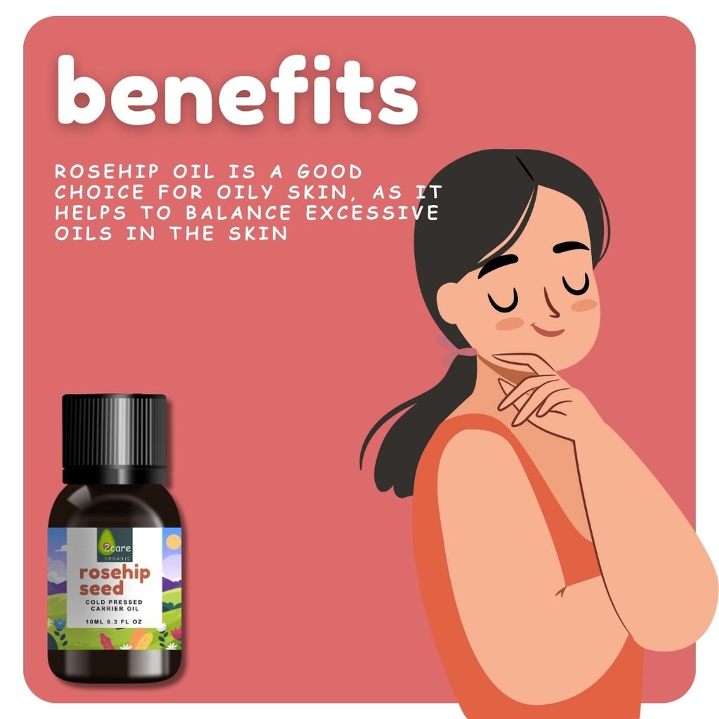 2care rosehip carrier oil combo (10ml+10ml)