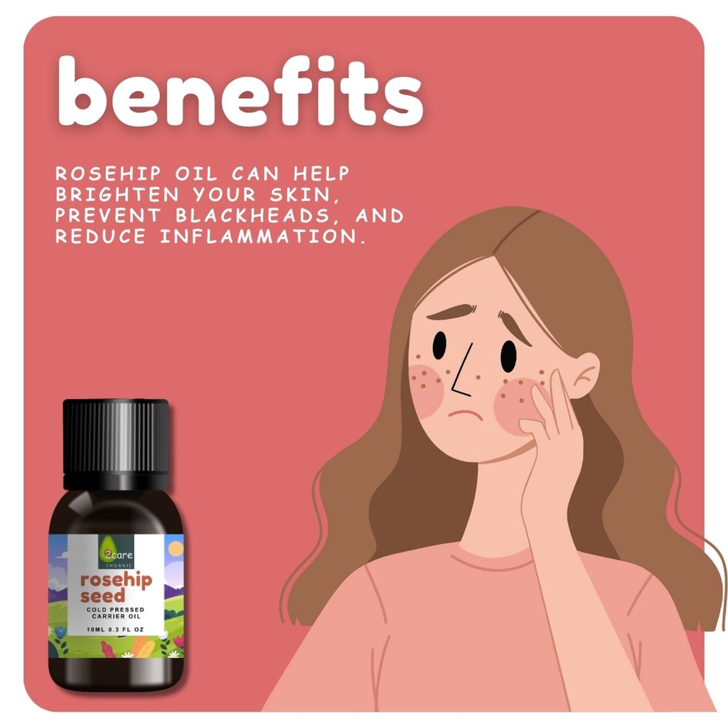 2care rosehip carrier oil combo (10ml+10ml)