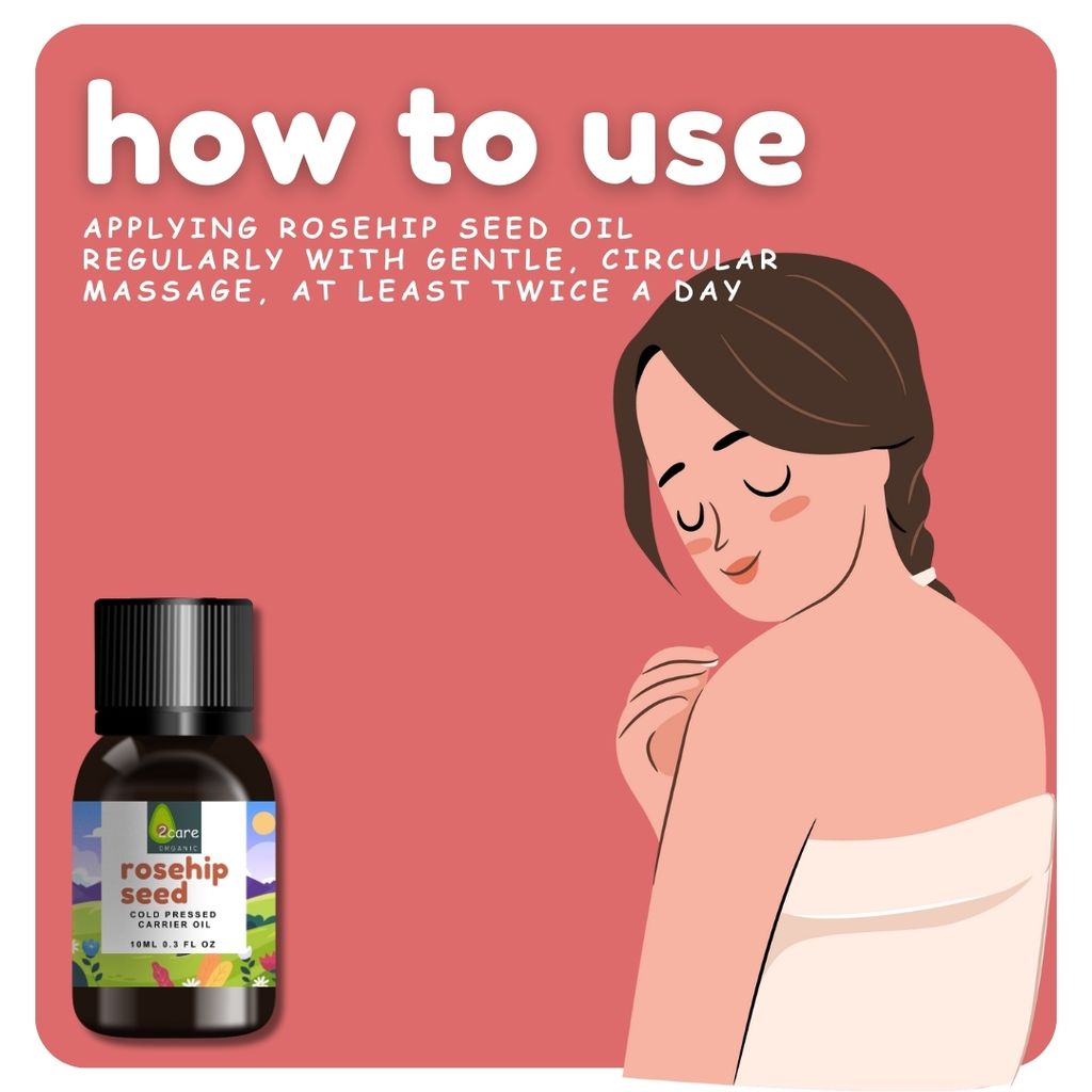 2care rosehip carrier oil combo (10ml+10ml)