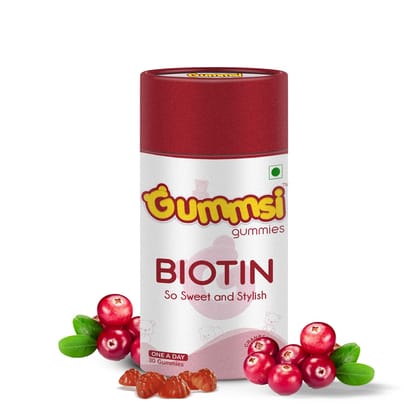 Gummsi Biotin Hair Gummies | 30 Gummies