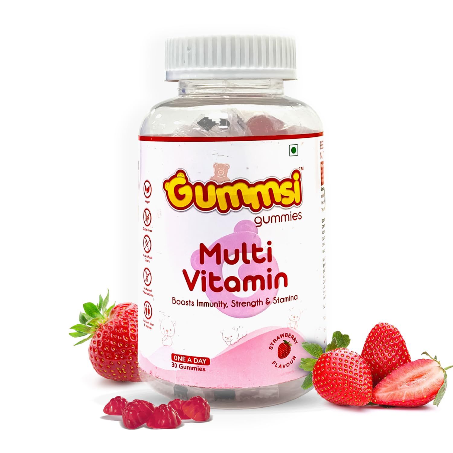 Gummsi Multivitamin Gummies For Men and Women | 30 Gummies