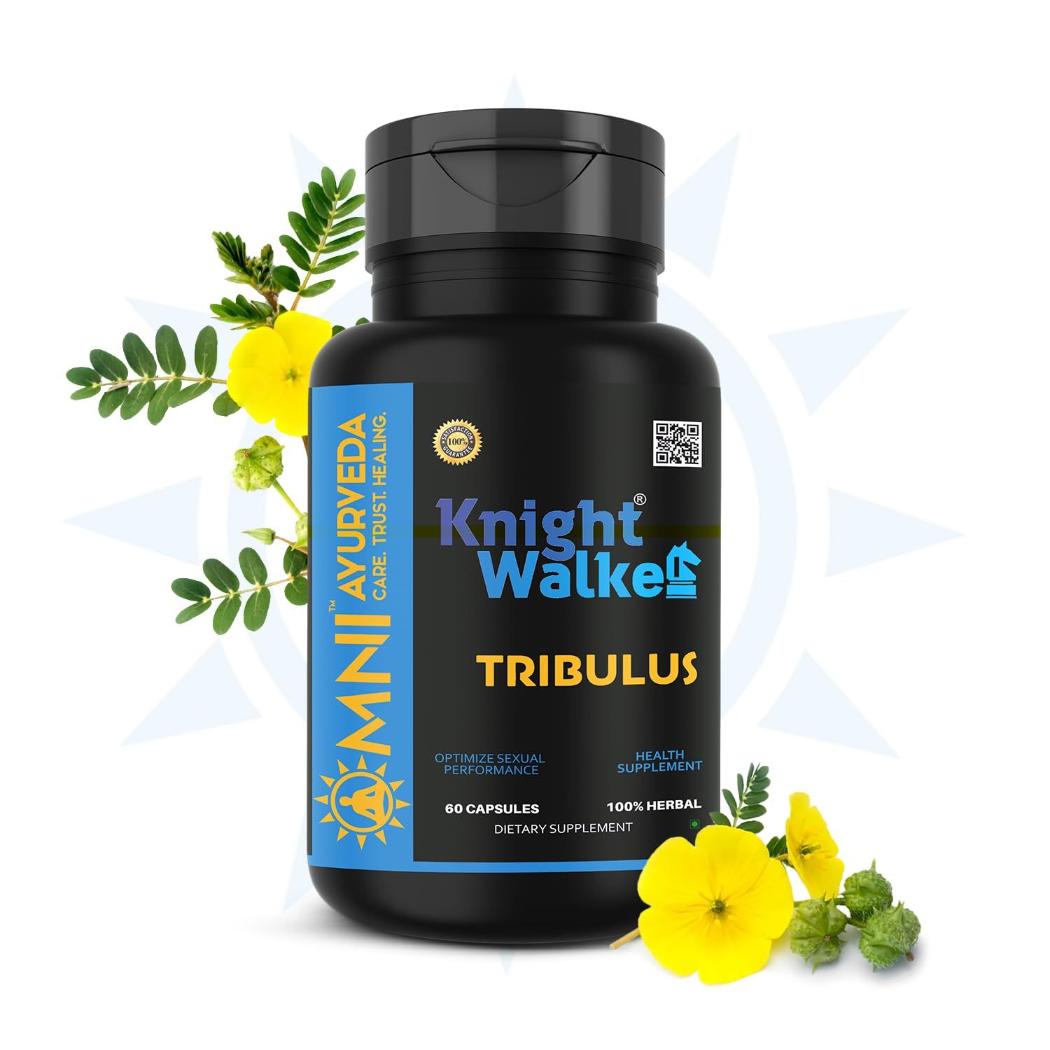 Knight Walker Tribulus Terrestris For Men - 60 Capsules