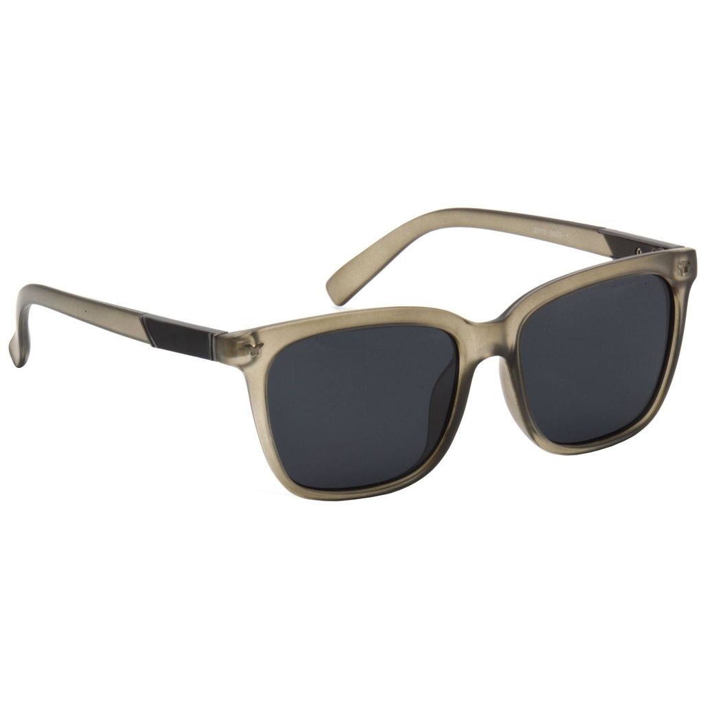 Hrinkar Grey Rectangular Cooling Glass Grey Frame Best Polarized Sunglasses for Men & Women - HRS500-GRY-BK-P - Sunglasses | Buy online on ZillyBuy