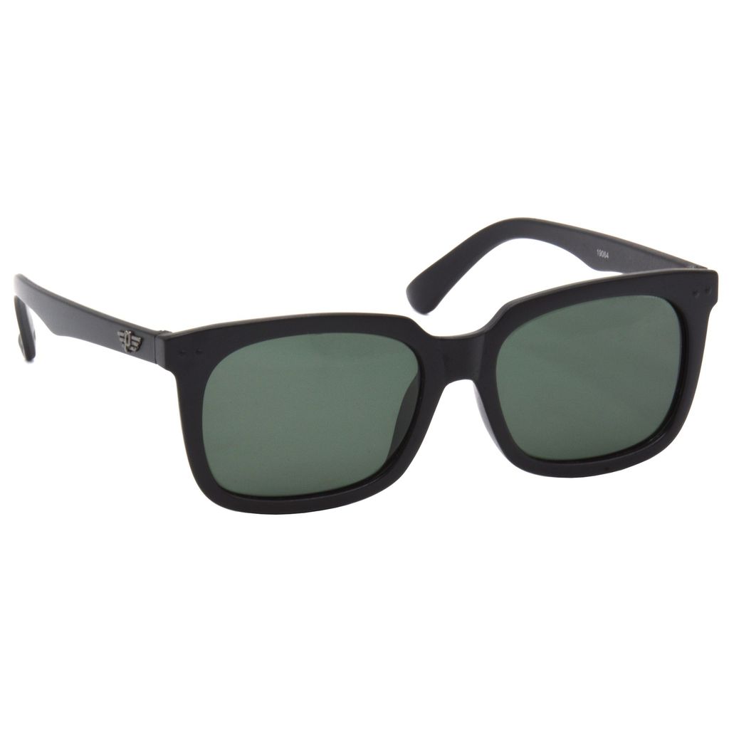 Hrinkar Green Rectangular Stylish Goggles Black Frame Polarized Sunglasses for Men & Women - HRS506-BK-GRN-P - Sunglasses | Buy online on ZillyBuy