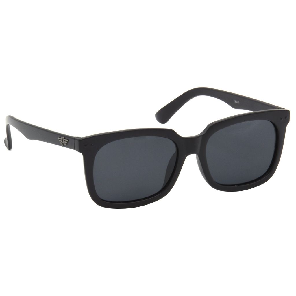 Hrinkar Black Rectangular Sunglasses Brands Black Frame Polarized Goggles for Men & Women - HRS506-BK-BK-P - Sunglasses | Buy online on ZillyBuy