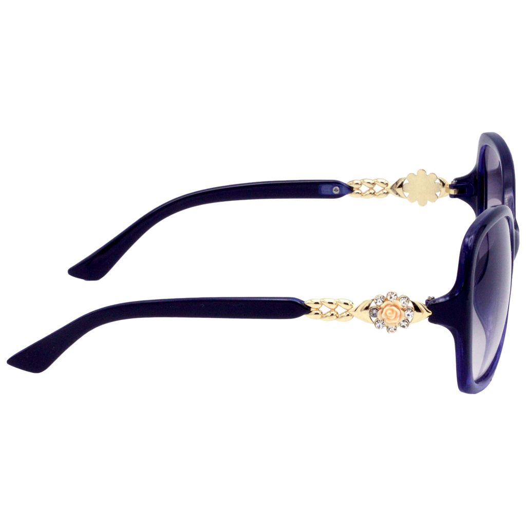 Hrinkar Grey Retro Square Sunglasses Brands Black Frame Goggles for Men & Women - HRS556-BK-GRY