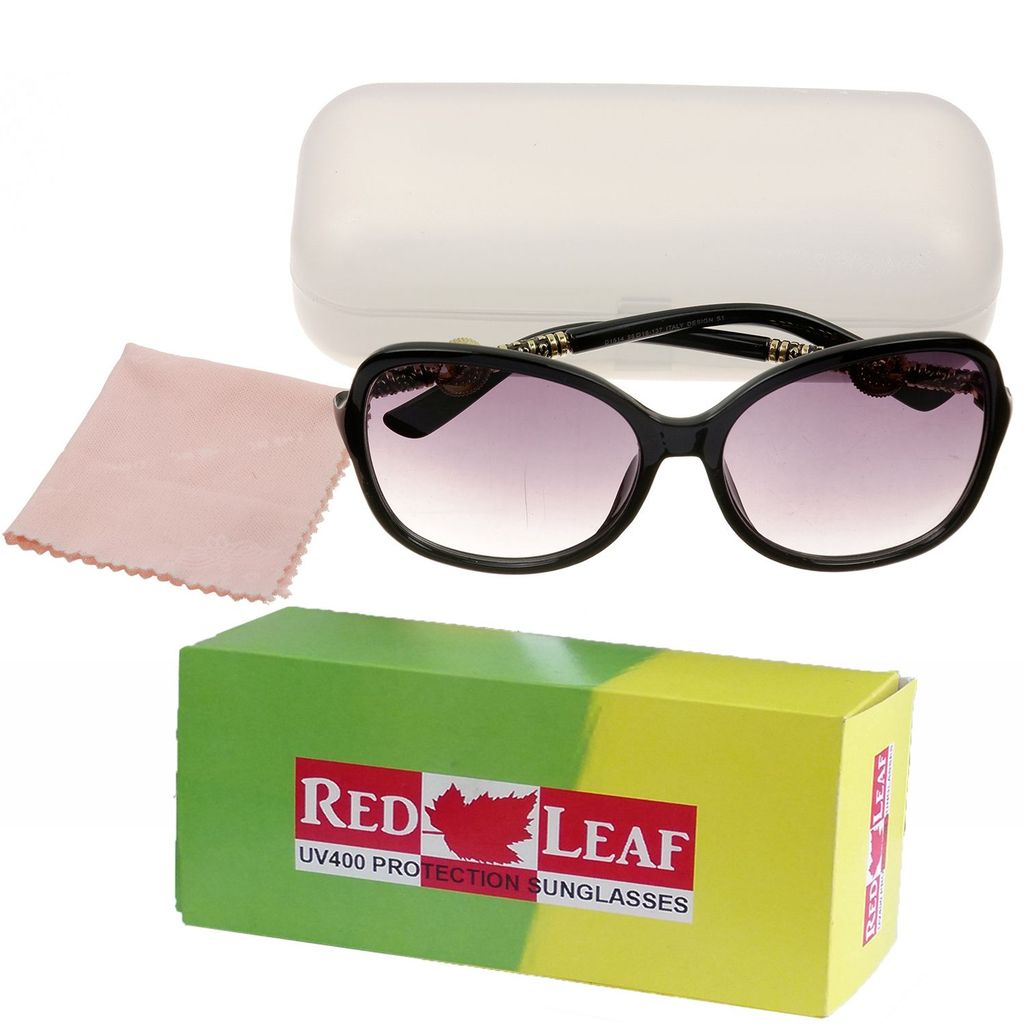 Hrinkar Grey Over-sized Glasses Black Frame Best Goggles for Women - HRS66