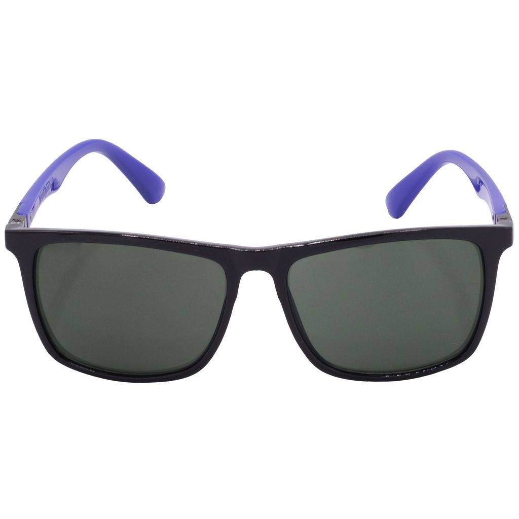 Hrinkar Green Rectangular Glasses Black, Blue Frame Best Goggles for Men & Women - HRS-BT-03-BK-BU-GRN