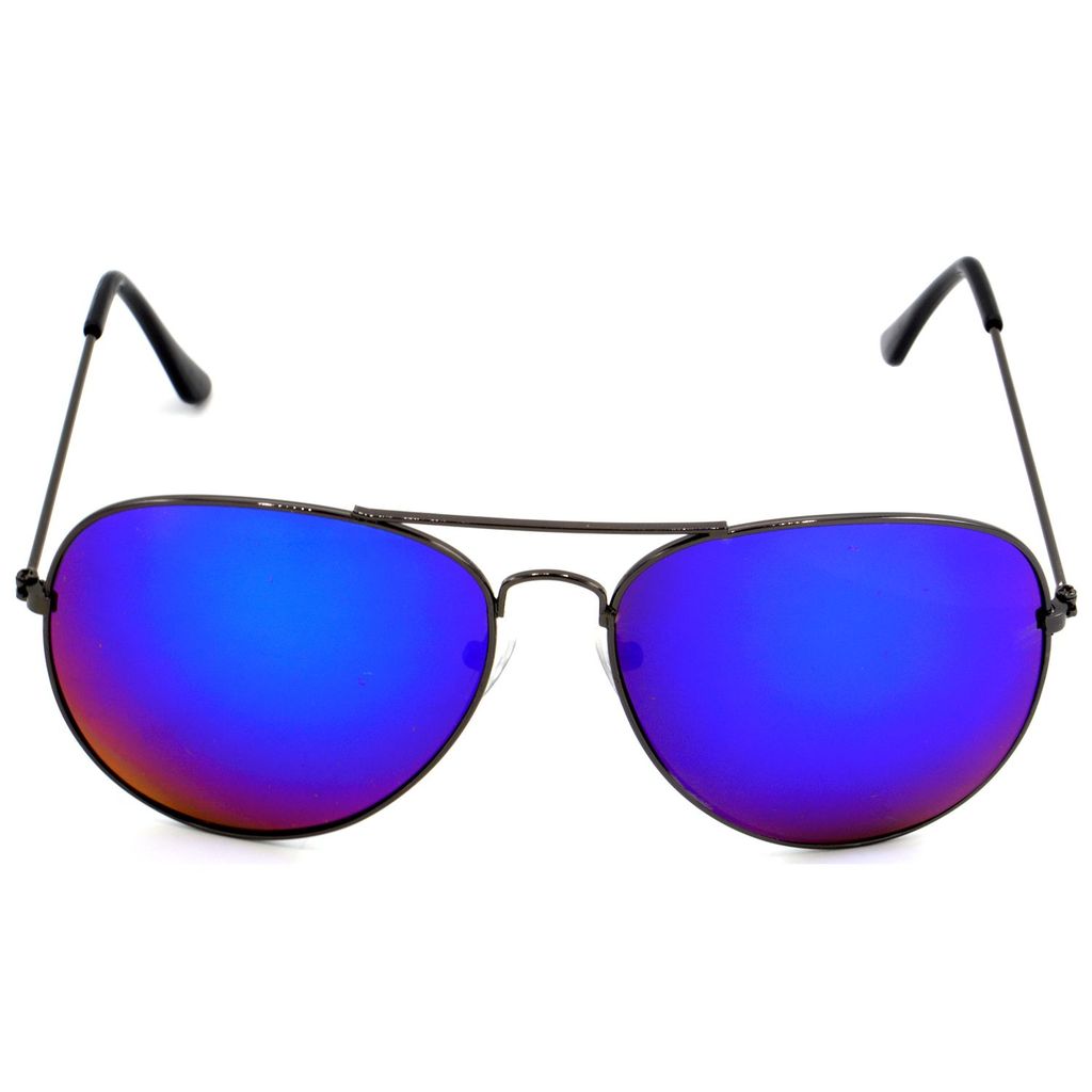 Hrinkar Pink Pilot Stylish Goggles Grey Frame Sunglasses for Men & Women - HRS431