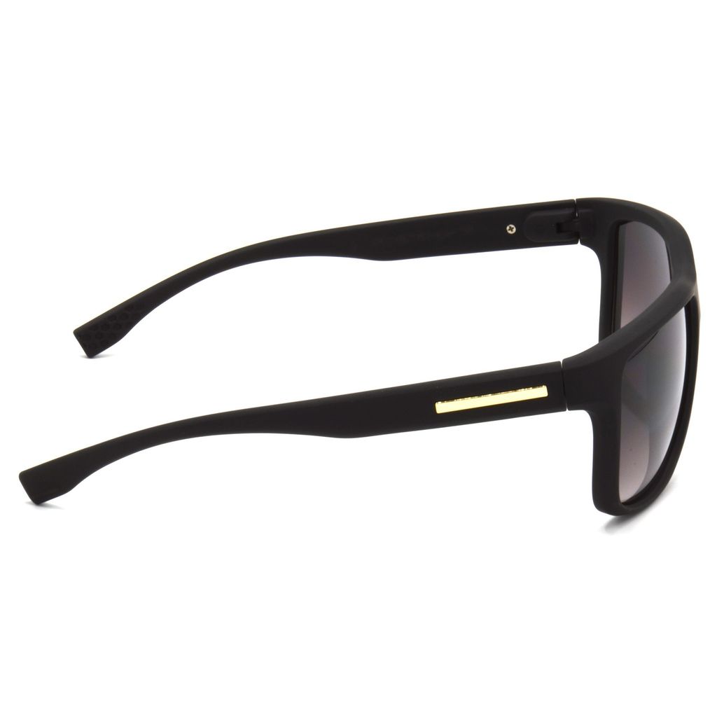 Hrinkar Grey Rectangular Sunglasses Brands Black Frame Goggles for Men & Women - HRS472-BK-GRY