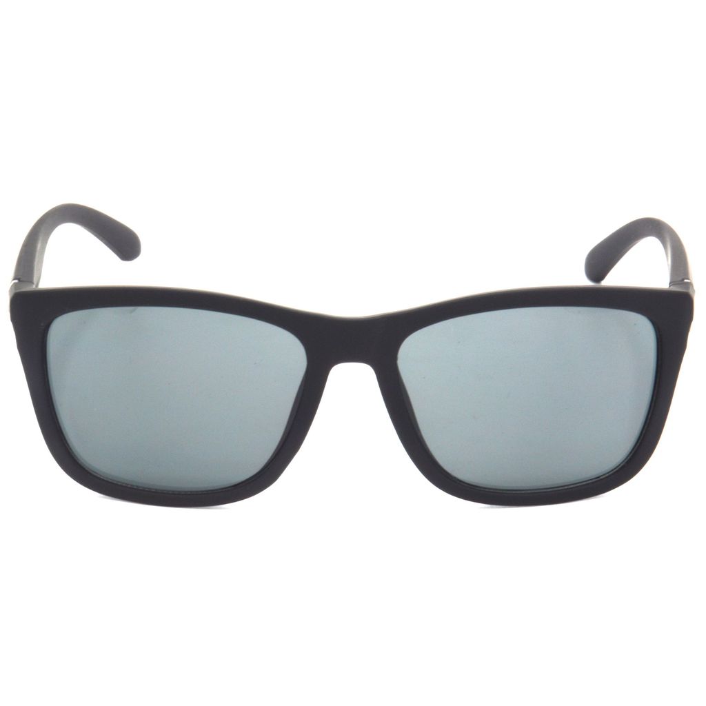 Hrinkar Black Rectangular Cooling Glass Black Frame Best Sunglasses for Men & Women - HRS491-BK-BK