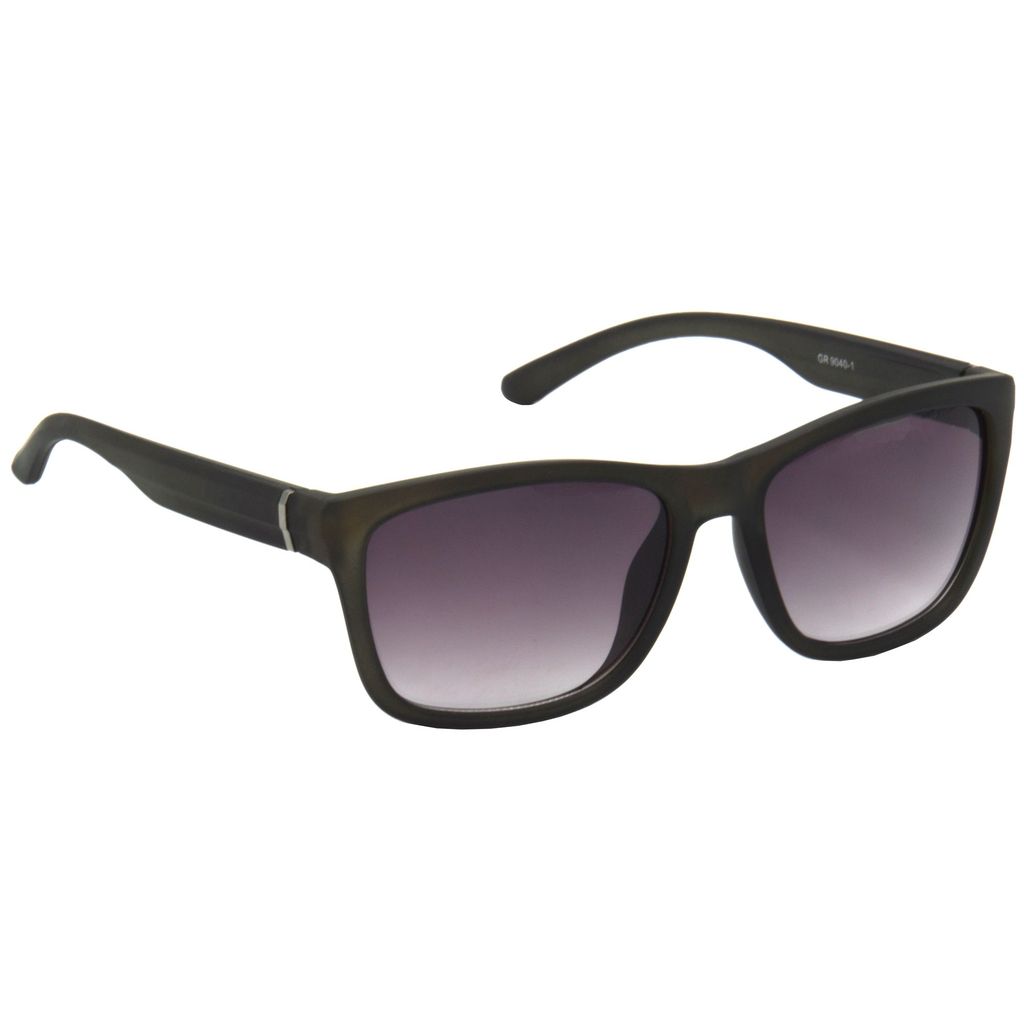 Hrinkar Pink Rectangular Cooling Glass Grey Frame Best Sunglasses for Men & Women - HRS491-GRY-PNK - Sunglasses | Buy online on ZillyBuy