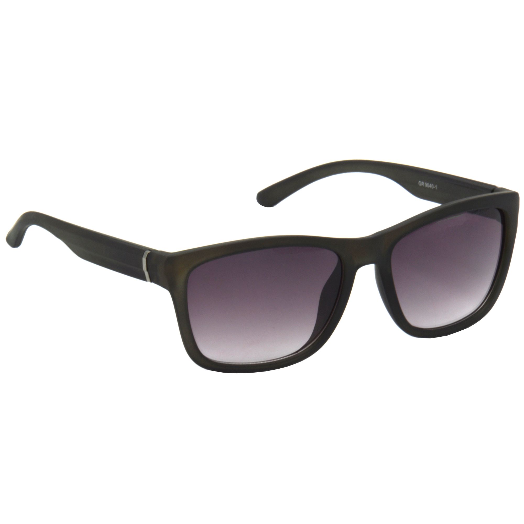 Hrinkar Pink Rectangular Cooling Glass Grey Frame Best Sunglasses for Men & Women - HRS491-GRY-PNK