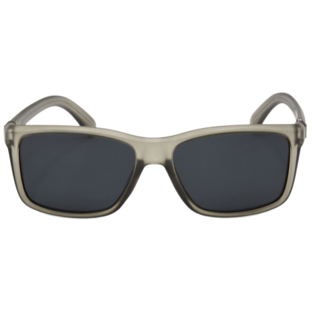 Hrinkar Grey Rectangular Cooling Glass Grey Frame Best Polarized Sunglasses for Men & Women - HRS495-GRY-BL-P