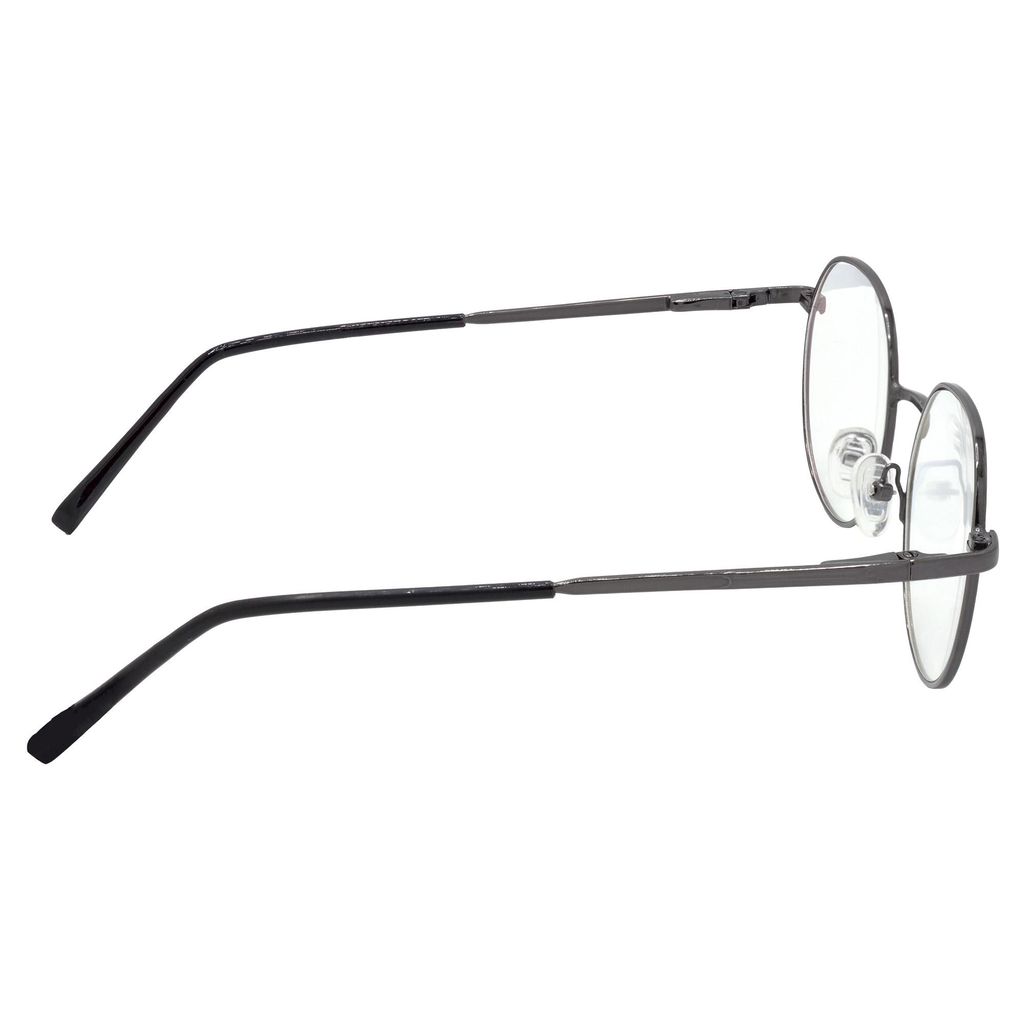 Hrinkar Trending Eyeglasses: Grey Oval Optical Spectacle Frame For Men & Women |HFRM-GRY-19003