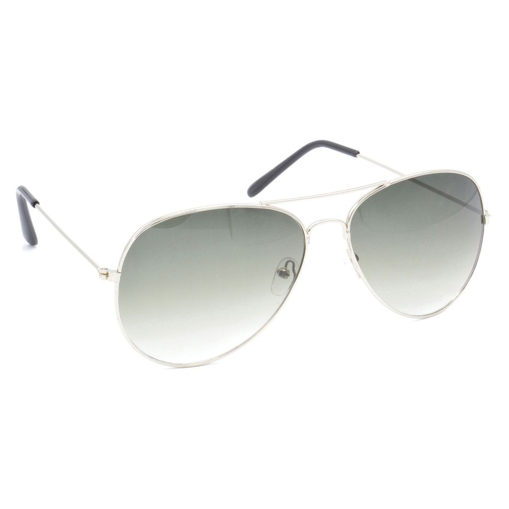 Hrinkar Green Pilot Stylish Goggles Silver Frame Sunglasses for Men & Women - HRS40 - Sunglasses | Buy online on ZillyBuy