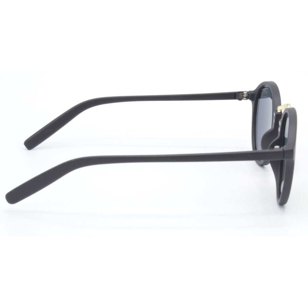 Hrinkar Golden Round Cooling Glass Golden Frame Best Sunglasses for Men & Women - HRS408