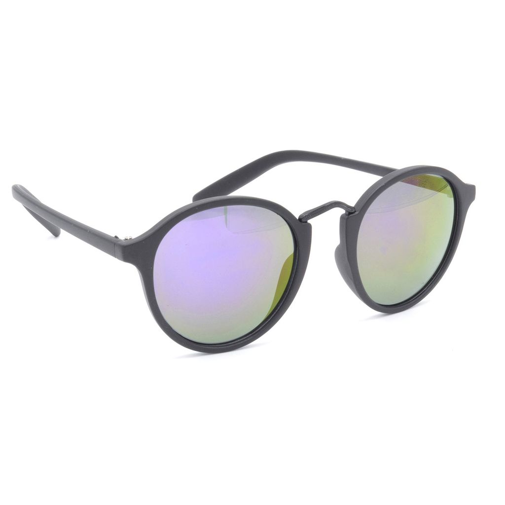 Hrinkar Grey Round Sunglasses Brands Grey Frame Goggles for Men & Women - HRS409