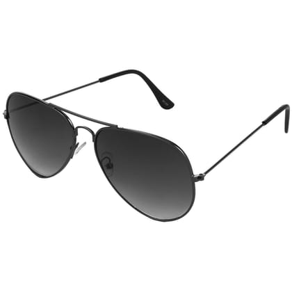 Hrinkar Grey Pilot Sunglasses Styles Grey Frame Glasses for Men & Women - HRS06