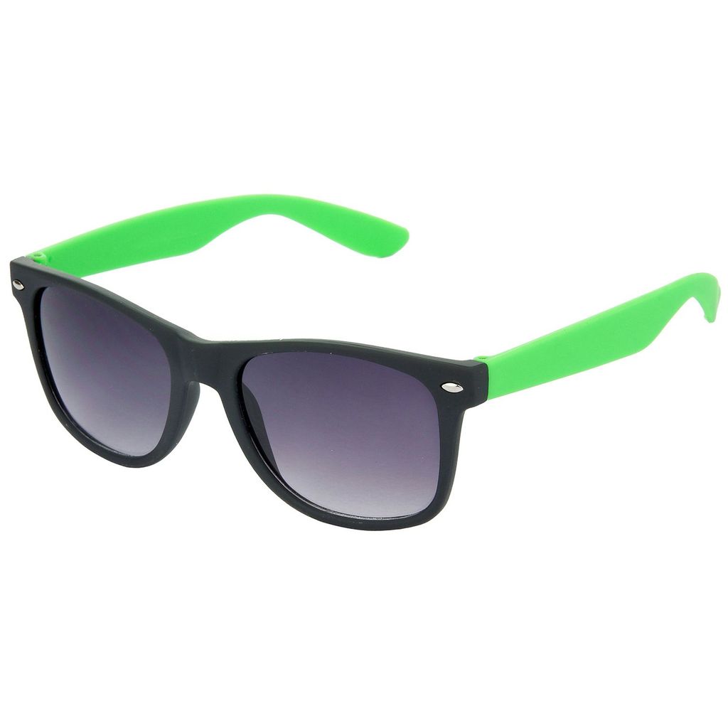 Hrinkar Grey Rectangular Sunglasses Brands Green Frame Goggles for Men & Women - HRS22 - Sunglasses | Buy online on ZillyBuy