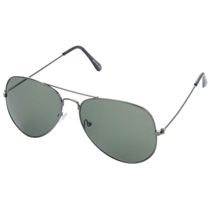 Hrinkar Green Pilot Glasses Grey Frame Best Goggles for Men & Women - HRS20