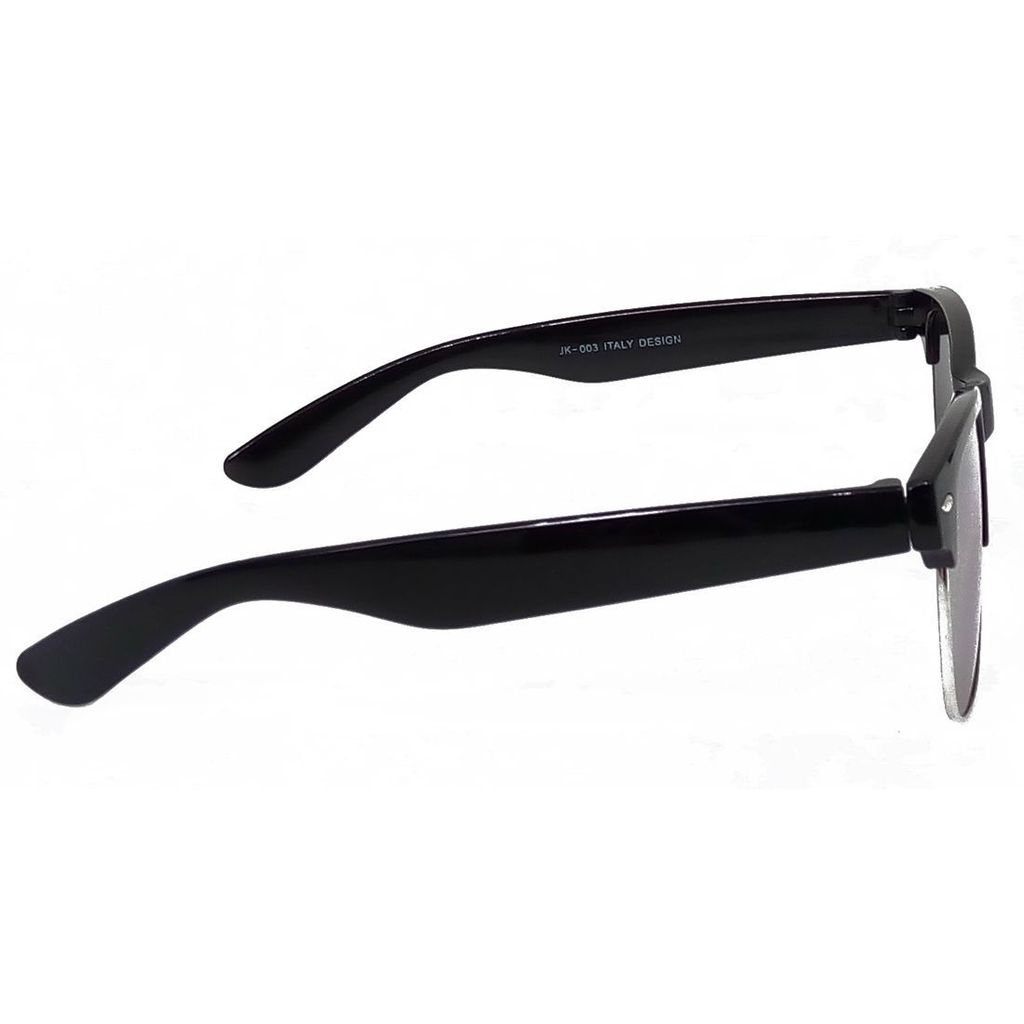 Hrinkar Golden Rectangular Glasses Black Frame Best Goggles for Men & Women - HRS253
